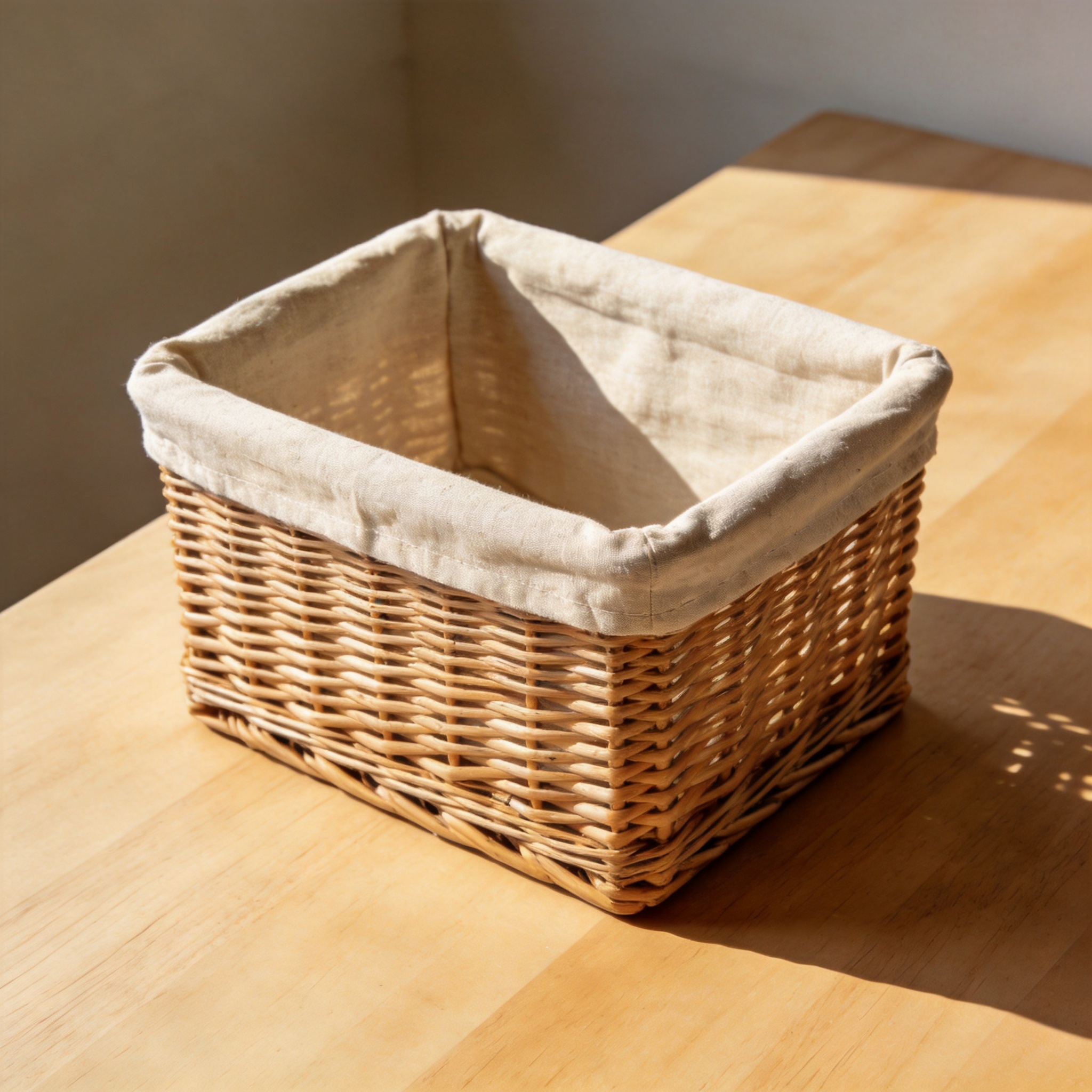 Handwoven Rattan Basket
